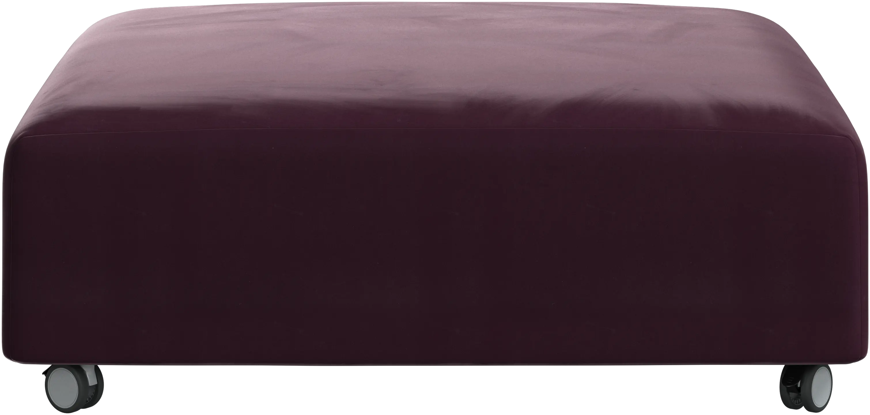 Hampton pouf on wheels